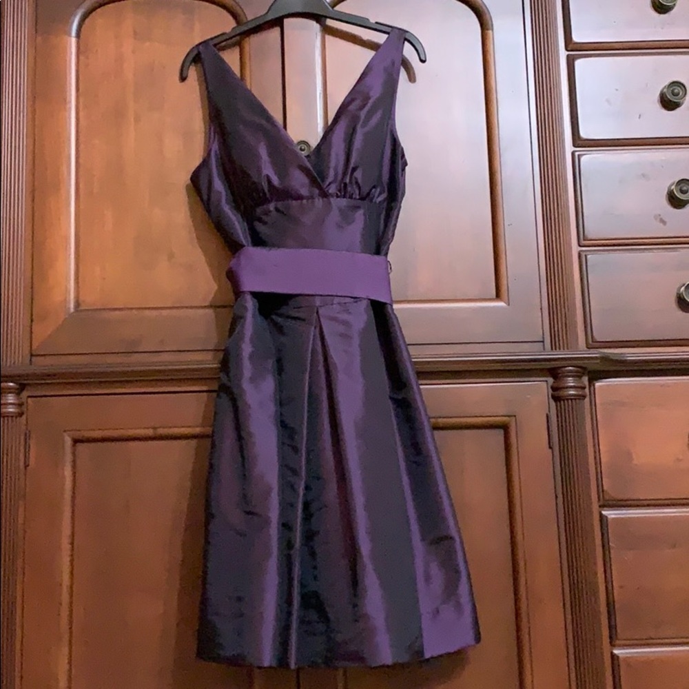 Women’s plum/purple sleeveless dress